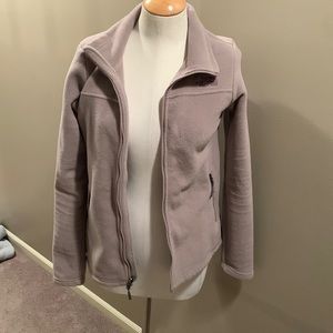 Lavender The North Face fleece jacket